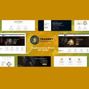 Tradent - Cryptocurrency, Bitcoin WordPress Theme